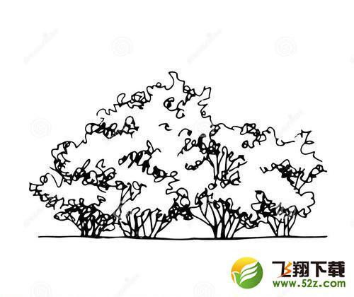 QQ画图红包灌木画法教程_52z.com